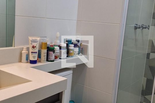 Banheiro da Suíte de apartamento à venda com 3 quartos, 89m² em Vila Leopoldina, São Paulo