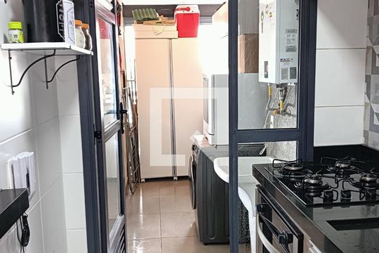 Cozinha e Área de Serviço de apartamento à venda com 3 quartos, 89m² em Vila Leopoldina, São Paulo