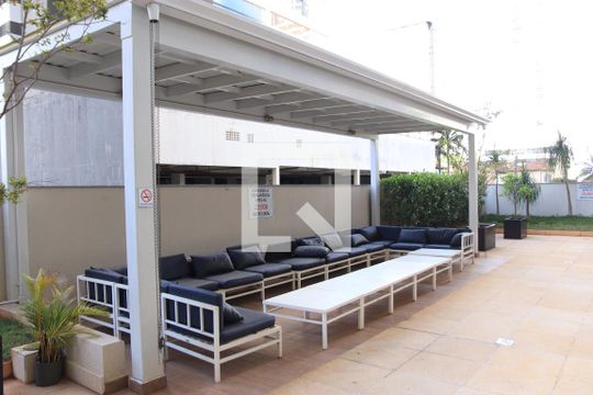Área comum de apartamento para alugar com 1 quarto, 54m² em Setor Marista, Goiânia