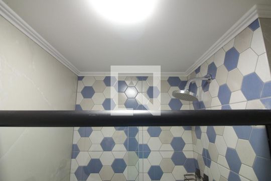 Banheiro de apartamento para alugar com 1 quarto, 31m² em Vila Prudente, São Paulo