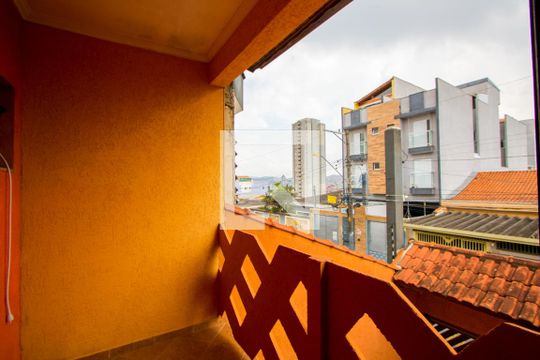 Varanda do quarto 1 de casa à venda com 3 quartos, 251m² em Vila Tibiriçá, Santo André