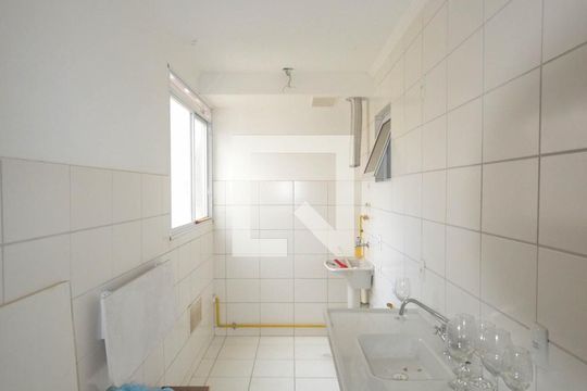 Cozinha de apartamento para alugar com 2 quartos, 55m² em Jardim Jasmim, Nova Iguaçu