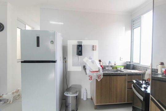 Cozinha de apartamento à venda com 2 quartos, 58m² em Chácara Belenzinho, São Paulo
