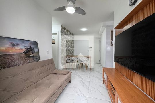 Sala de apartamento à venda com 2 quartos, 50m² em Recreio dos Bandeirantes, Rio de Janeiro
