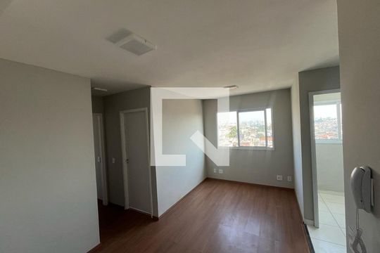 Sala de apartamento para alugar com 2 quartos, 46m² em Americanópolis, São Paulo