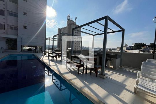 Área comum - Piscina de apartamento para alugar com 2 quartos, 46m² em Americanópolis, São Paulo
