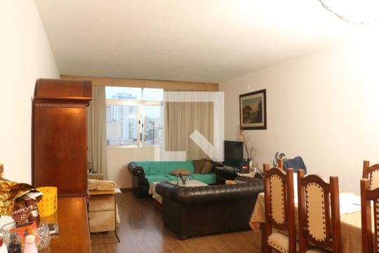 Sala de apartamento à venda com 3 quartos, 130m² em Campos Elíseos, São Paulo