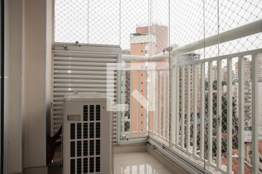 Varanda da Suíte 1 de apartamento à venda com 2 quartos, 115m² em Chácara Inglesa, São Paulo