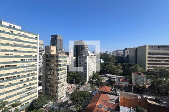 Vista da Sala de apartamento para alugar com 2 quartos, 180m² em Cerqueira César, São Paulo