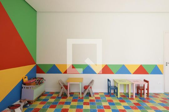 Área comum - Brinquedoteca de apartamento à venda com 2 quartos, 85m² em Parque Bairro Morumbi, São Paulo