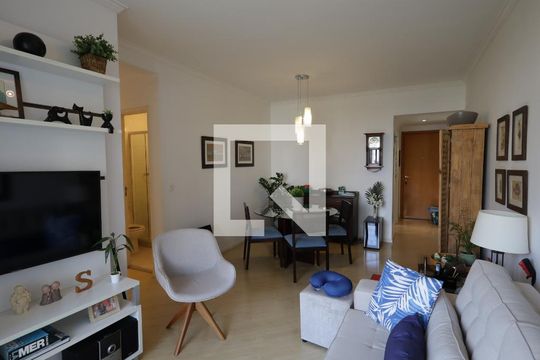 Sala de apartamento à venda com 2 quartos, 85m² em Parque Bairro Morumbi, São Paulo