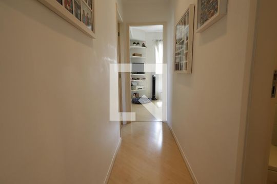 Corredor de apartamento à venda com 2 quartos, 85m² em Parque Bairro Morumbi, São Paulo