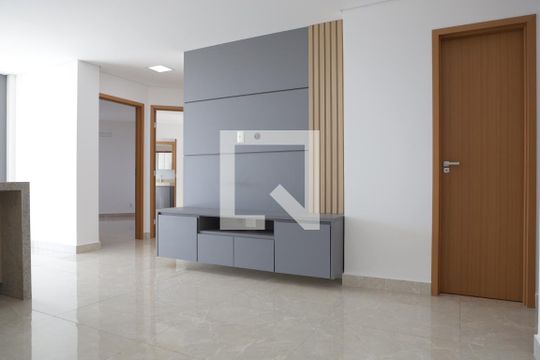 Sala de apartamento à venda com 3 quartos, 88m² em Coimbra, Goiânia