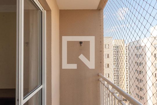 Sacada da sala de apartamento à venda com 2 quartos, 65m² em Vila Progresso, Campinas