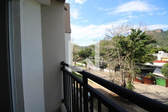Varanda de apartamento à venda com 2 quartos, 43m² em Taquara, Rio de Janeiro