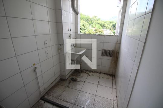 Área de Serviço de apartamento à venda com 2 quartos, 43m² em Taquara, Rio de Janeiro