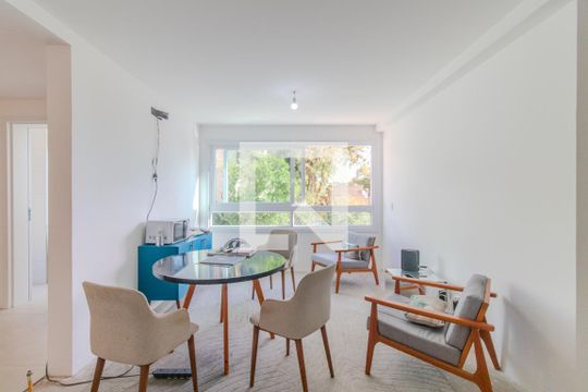 Sala de apartamento à venda com 3 quartos, 90m² em Santa Tereza, Porto Alegre