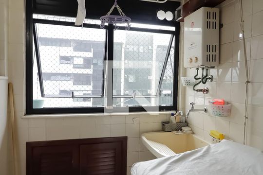 Área de Serviço de apartamento à venda com 4 quartos, 125m² em Barra da Tijuca, Rio de Janeiro