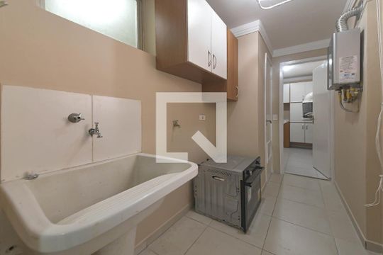 Área de Serviço de apartamento para alugar com 2 quartos, 82m² em Brooklin, São Paulo