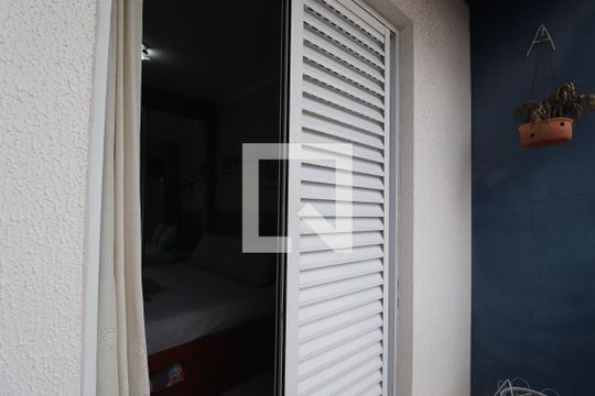Varanda da Suíte de apartamento à venda com 2 quartos, 120m² em Jardim Santo Antônio, Santo André