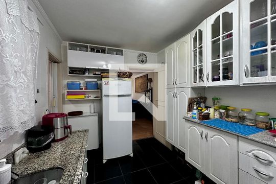 Cozinha de apartamento à venda com 3 quartos, 105m² em Santo Amaro, São Paulo