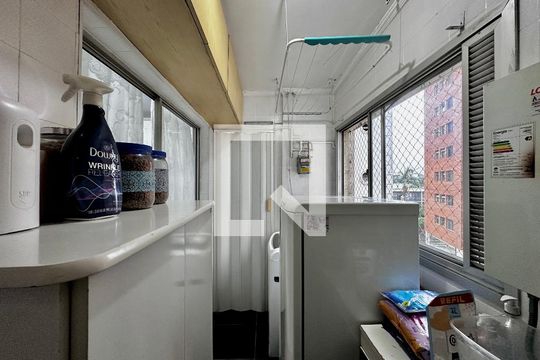 Área de Serviço de apartamento à venda com 3 quartos, 105m² em Santo Amaro, São Paulo