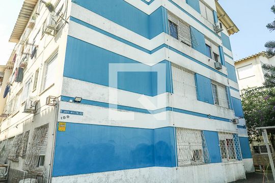 Fachada de apartamento à venda com 1 quarto, 30m² em Jardim Dona Leopoldina, Porto Alegre
