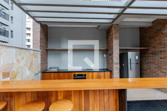 Churrasqueira de kitnet/studio à venda com 1 quarto, 22m² em Jardim das Acacias, São Paulo