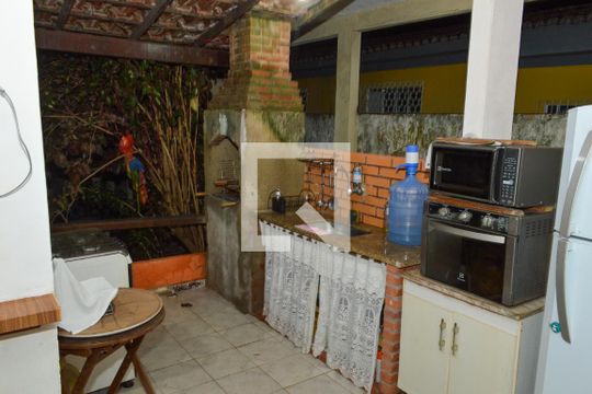 Área Gourmet de casa à venda com 4 quartos, 260m² em Curicica, Rio de Janeiro