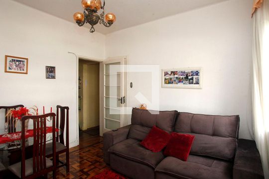 Sala de apartamento à venda com 2 quartos, 54m² em Santana, Porto Alegre