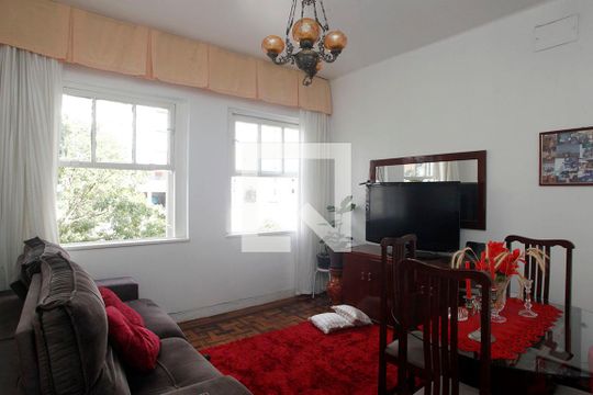 Sala de apartamento à venda com 2 quartos, 54m² em Santana, Porto Alegre