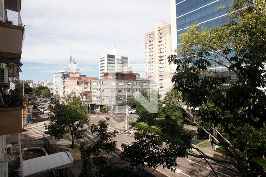 Área de Serviço Vista de apartamento à venda com 2 quartos, 54m² em Santana, Porto Alegre