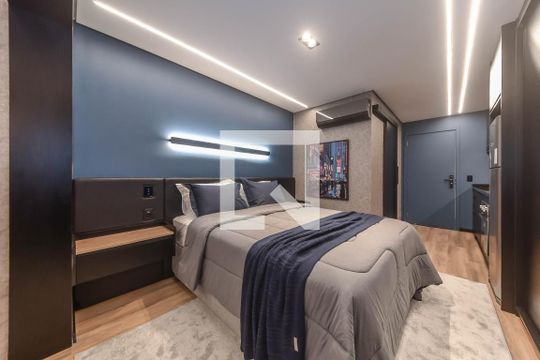 Quarto de kitnet/studio à venda com 1 quarto, 33m² em Jardim das Acacias, São Paulo