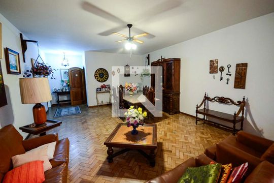 Sala de apartamento à venda com 3 quartos, 165m² em Tijuca, Rio de Janeiro