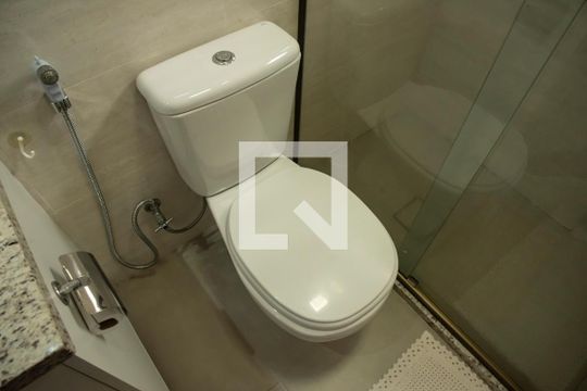 Banheiro da Suíte de apartamento à venda com 3 quartos, 91m² em Bosque da Saúde, São Paulo