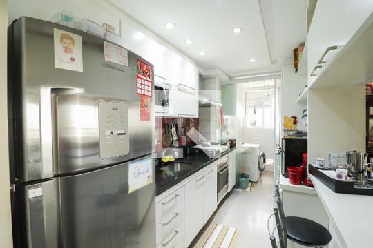 Cozinha e Área de Serviço de apartamento para alugar com 3 quartos, 118m² em Parque Mandaqui, São Paulo