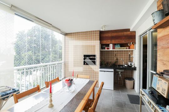 Varanda Gourmet de apartamento para alugar com 3 quartos, 118m² em Parque Mandaqui, São Paulo