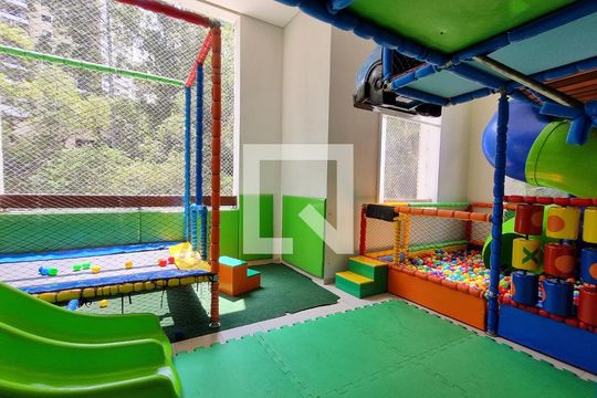 Área comum - Brinquedoteca de apartamento para alugar com 3 quartos, 163m² em Vila Andrade, São Paulo