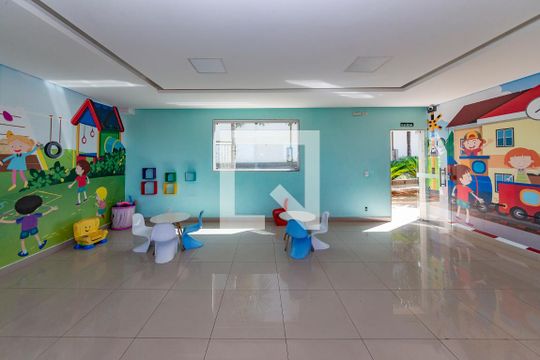 Área comum de apartamento para alugar com 2 quartos, 58m² em Chacaras Reunidas Santa Terezinha, Contagem