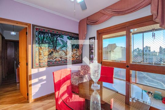 Sala de Jantar de apartamento à venda com 3 quartos, 97m² em Rio Branco, Porto Alegre