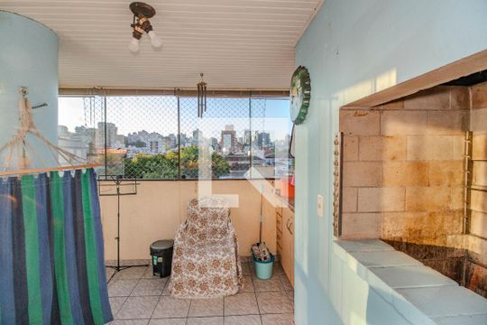 Varanda de apartamento à venda com 3 quartos, 97m² em Rio Branco, Porto Alegre