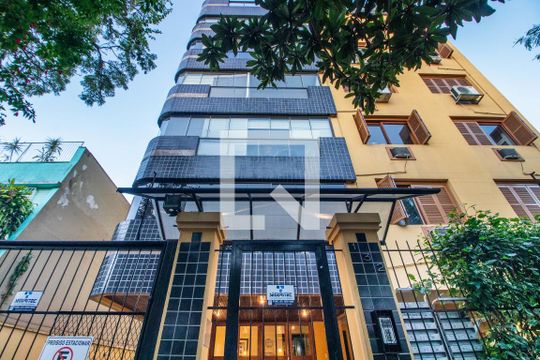 Fachada de apartamento à venda com 3 quartos, 97m² em Rio Branco, Porto Alegre