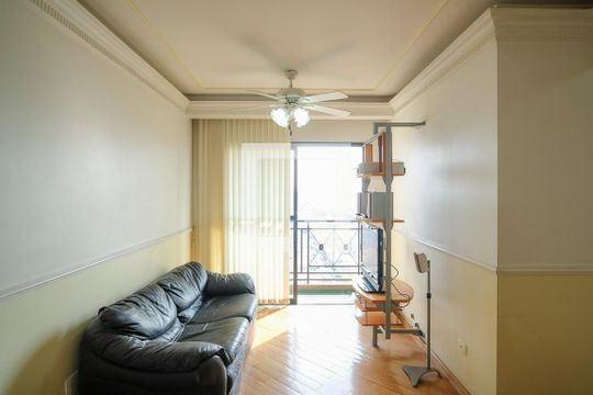 Sala de apartamento para alugar com 2 quartos, 63m² em Santo Antônio, São Caetano do Sul