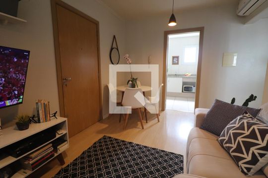 Sala de apartamento à venda com 2 quartos, 63m² em São Jorge, Novo Hamburgo