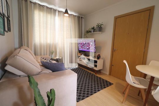 Sala de apartamento à venda com 2 quartos, 63m² em São Jorge, Novo Hamburgo
