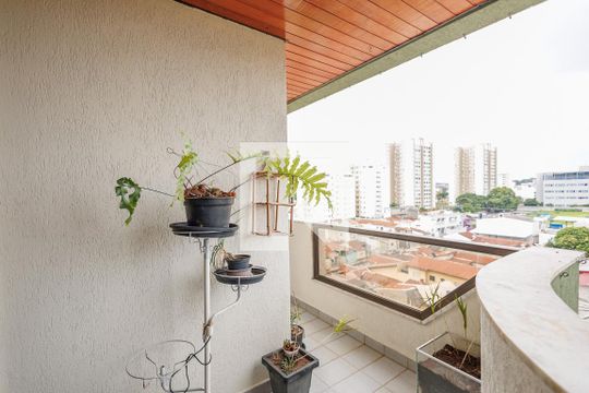 Varanda da Sala de apartamento para alugar com 3 quartos, 170m² em Centro, Taubaté