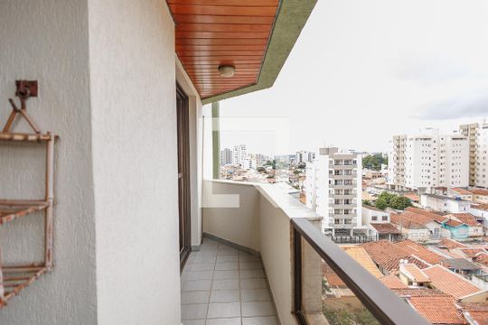 Varanda da Sala de apartamento para alugar com 3 quartos, 170m² em Centro, Taubaté