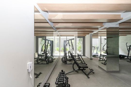 Área comum - Academia de apartamento à venda com 2 quartos, 47m² em Santo Amaro, São Paulo