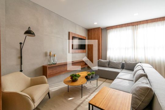 Área comum - Salão de festas de apartamento para alugar com 1 quarto, 29m² em Jardim Prudência, São Paulo