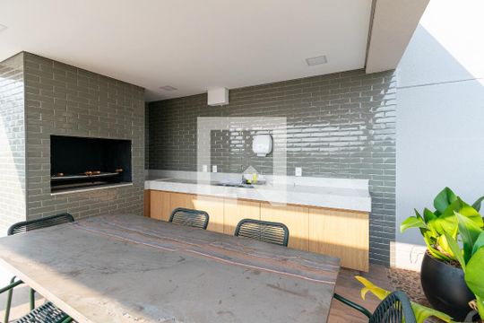 Área comum - Churrasqueira de apartamento para alugar com 1 quarto, 29m² em Jardim Prudência, São Paulo